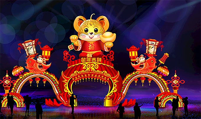 如何选择灯笼的生产北京生产灯会厂商？_元宵节节日花灯免费设计 第2张图片